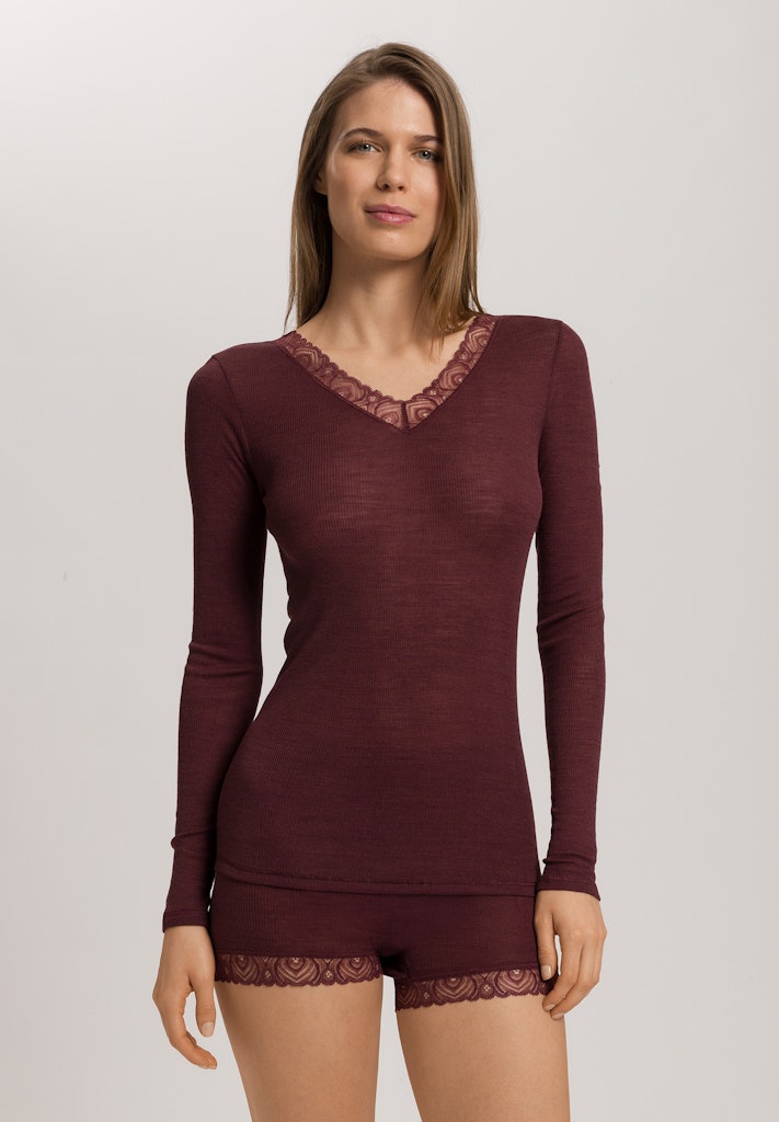 Woolen Lace - Long Sleeved Top