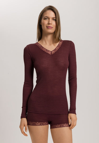 Woolen Lace - Long Sleeved Top