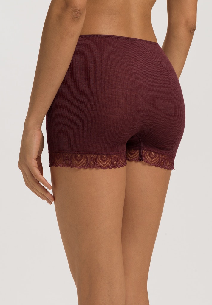 Woolen Lace - Long Leg Maxi Briefs
