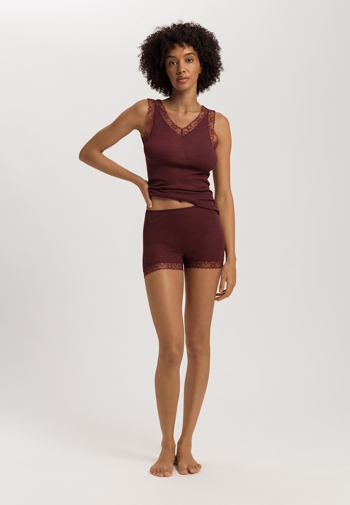 Woolen Lace - Long Leg Maxi Briefs