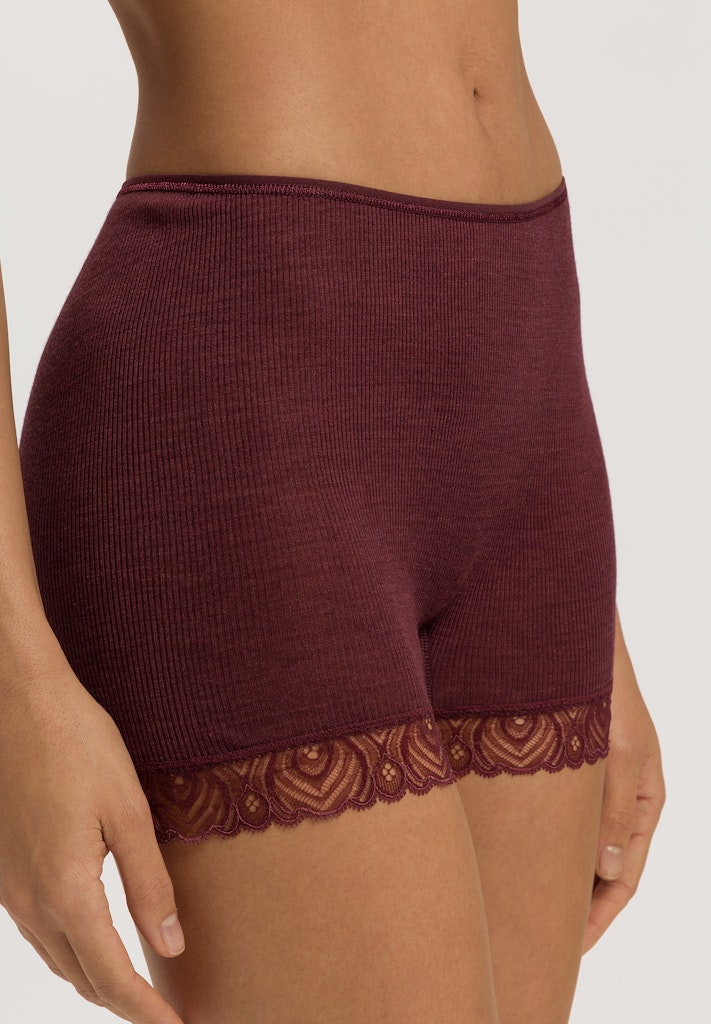 Woolen Lace - Long Leg Maxi Briefs