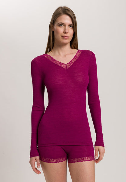 Woolen Lace - Long Sleeved Top