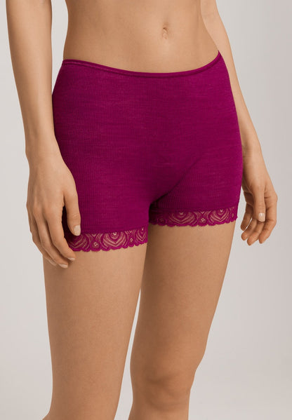 Woolen Lace - Long Leg Maxi Briefs