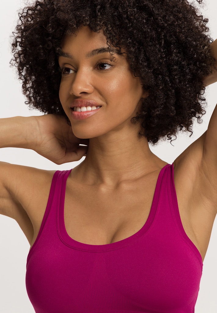 Touch Feeling - Padded Crop Top