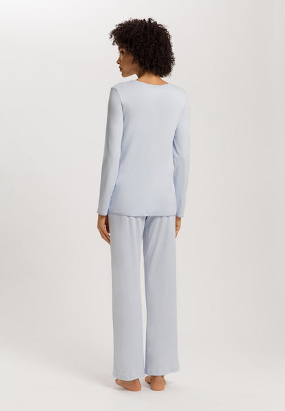 Cotton Silk Long Sleeved Pyjama