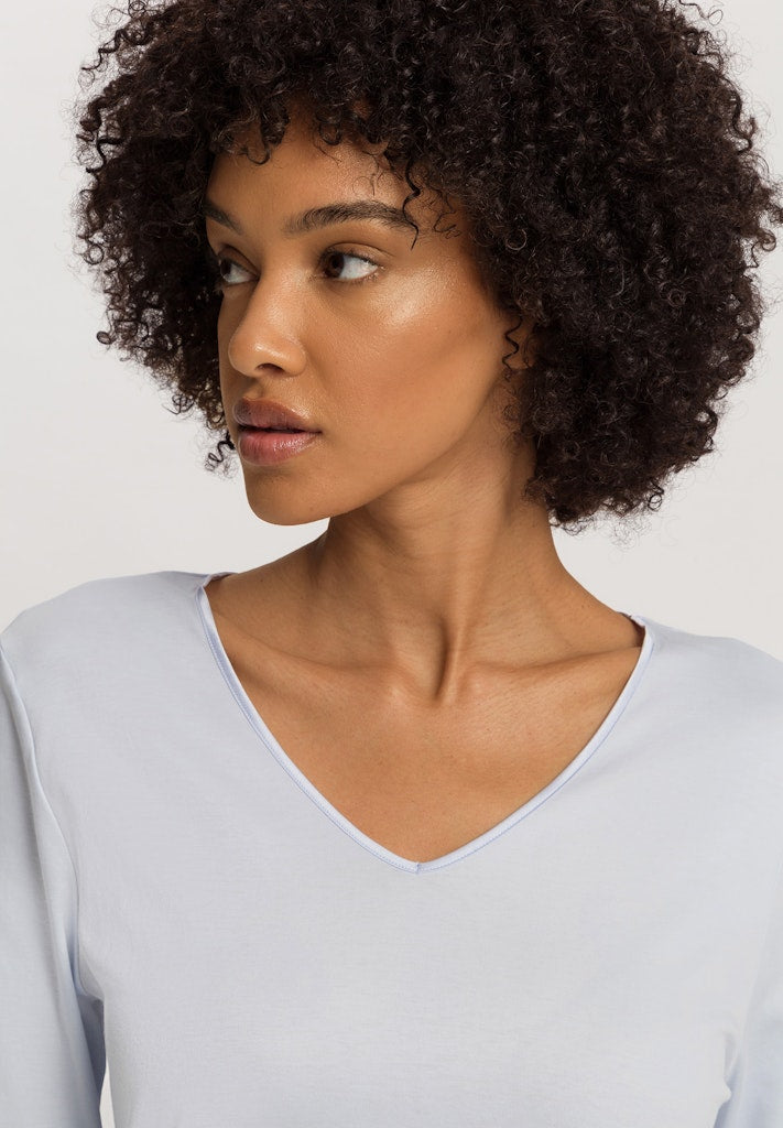 Cotton Silk Long Sleeved Pyjama