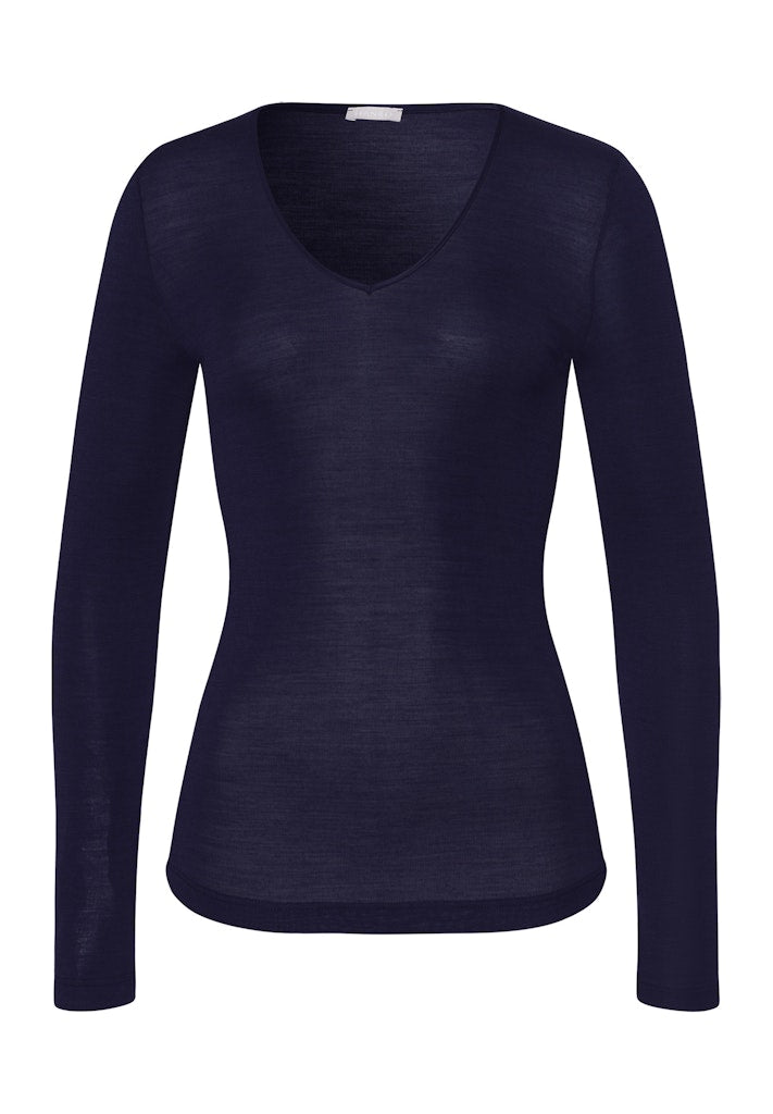 Woolen Silk - Long-Sleeved Top