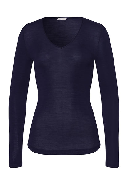 Woolen Silk - Long-Sleeved Top