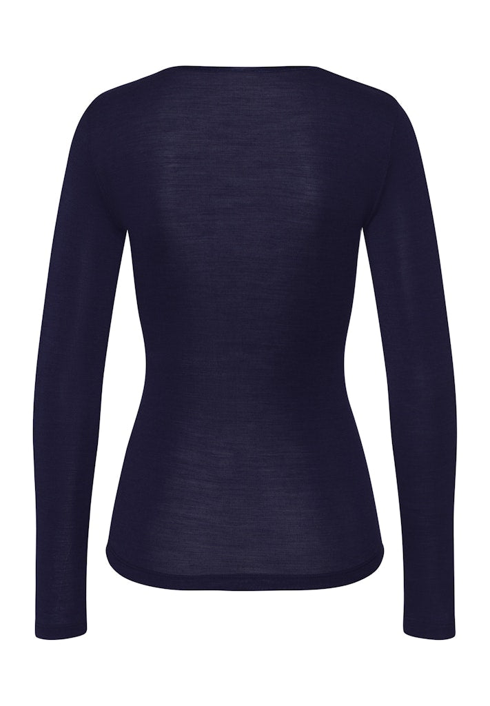 Woolen Silk - Long-Sleeved Top