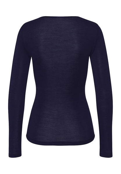 Woolen Silk - Long-Sleeved Top