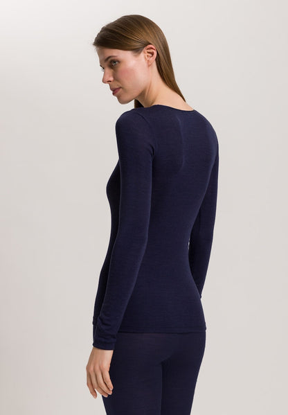 Woolen Silk - Long-Sleeved Top