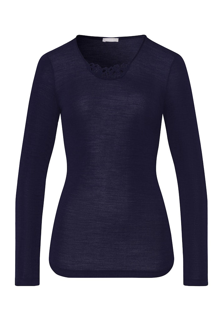 Woolen Silk - Long Sleeved Top