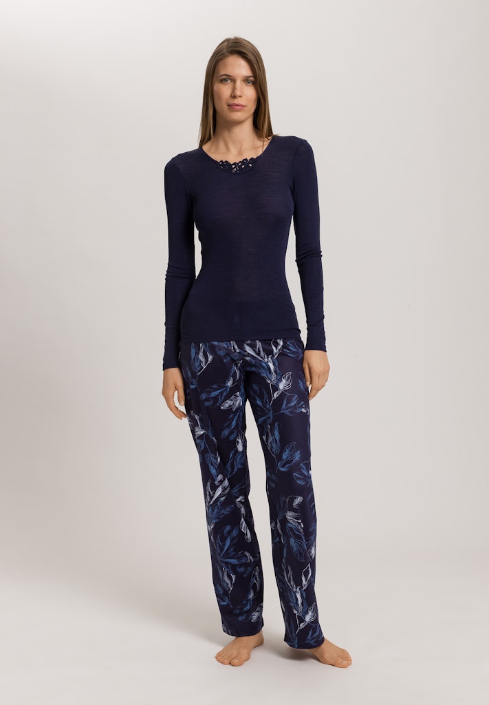 Woolen Silk - Long Sleeved Top