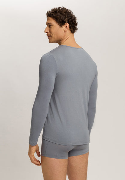 Natural Function - Long Sleeved V-Neck Top - HANRO