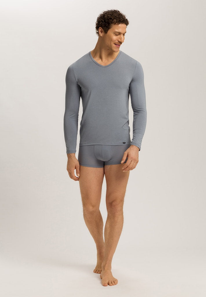 Natural Function - Long Sleeved V-Neck Top - HANRO