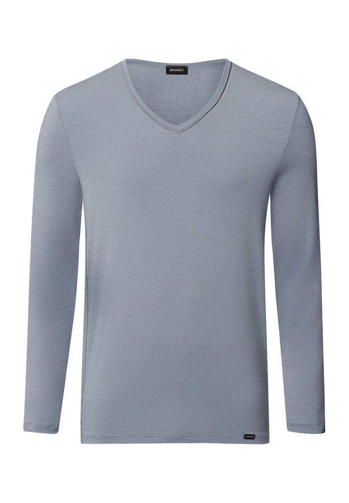 Natural Function - Long Sleeved V-Neck Top - HANRO