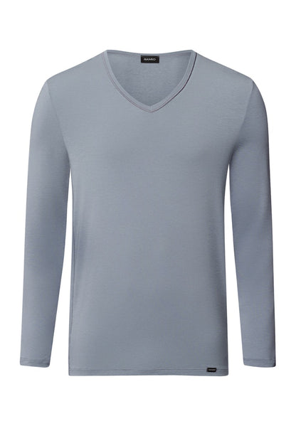 Natural Function - Long Sleeved V-Neck Top - HANRO