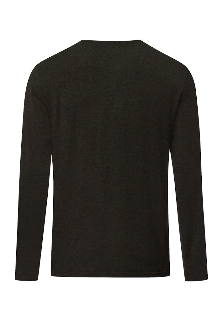 Casuals - Long Sleeve Shirt V-Neck - HANRO