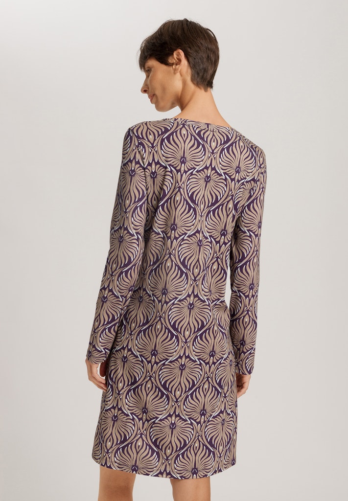 Sleep & Lounge - Long Sleeved Nightdress 95cm - HANRO