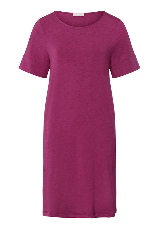 Natural Elegance -Short Sleeved Nightdress - HANRO