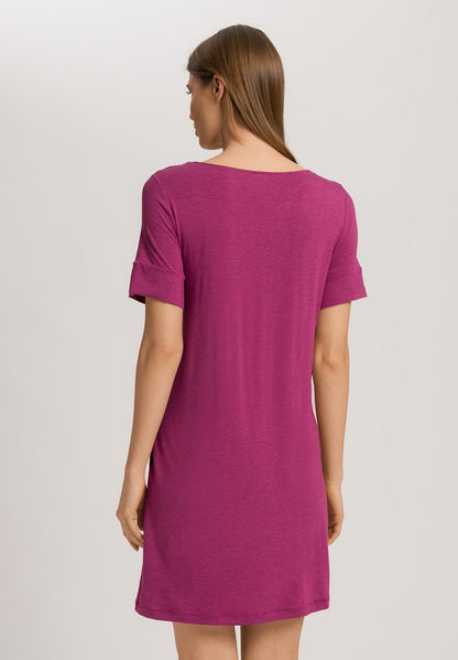 Natural Elegance -Short Sleeved Nightdress - HANRO
