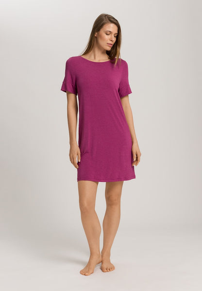Natural Elegance -Short Sleeved Nightdress - HANRO