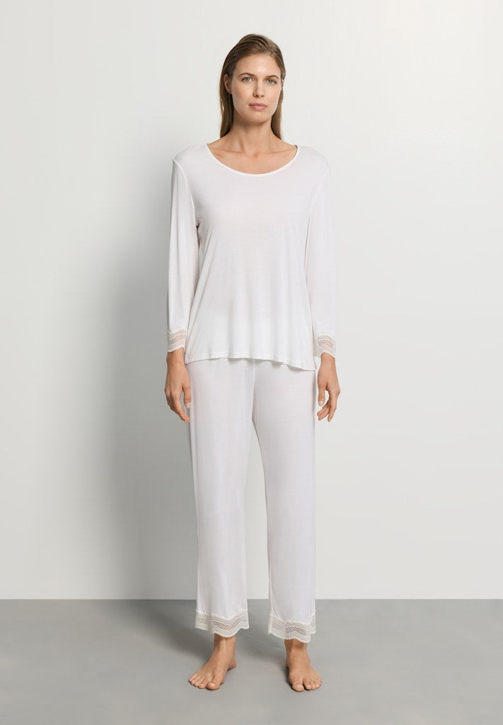 Cira - Long Sleeved Pyjama Crop Pants - HANRO