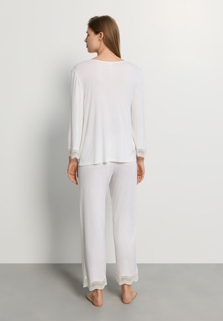 Cira - Long Sleeved Pyjama Crop Pants - HANRO