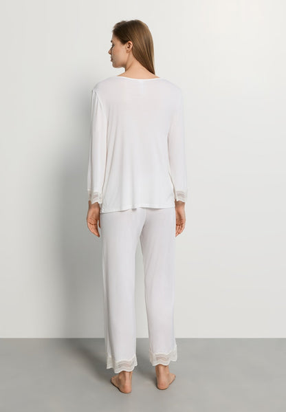 Cira - Long Sleeved Pyjama Crop Pants - HANRO