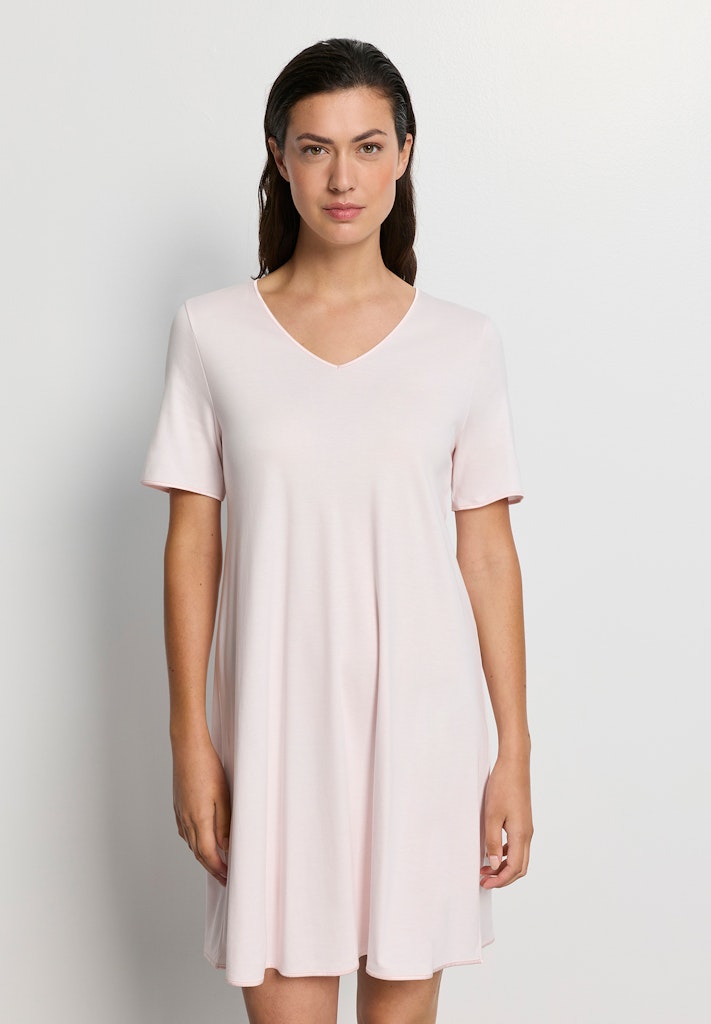 Cotton Silk - Short Sleeved Nightdress 90cm