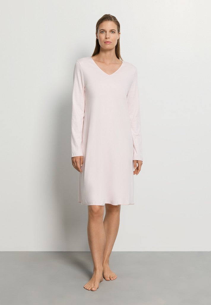 Cotton Silk - Long Sleeved Nightdress 100cm