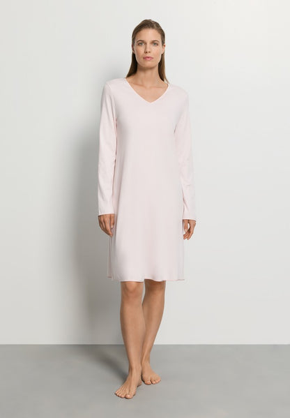 Cotton Silk - Long Sleeved Nightdress 100cm