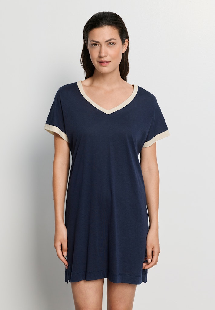 Laura - Short Sleeved Nightdress 85cm - HANRO