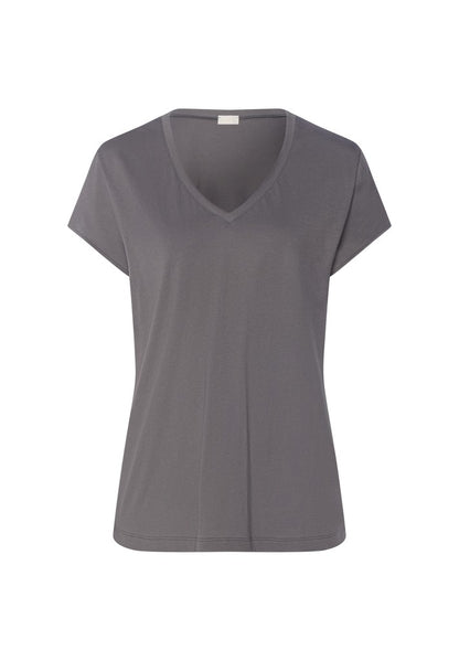 Natural Shirt - Short Sleeved Shirt V-Neck