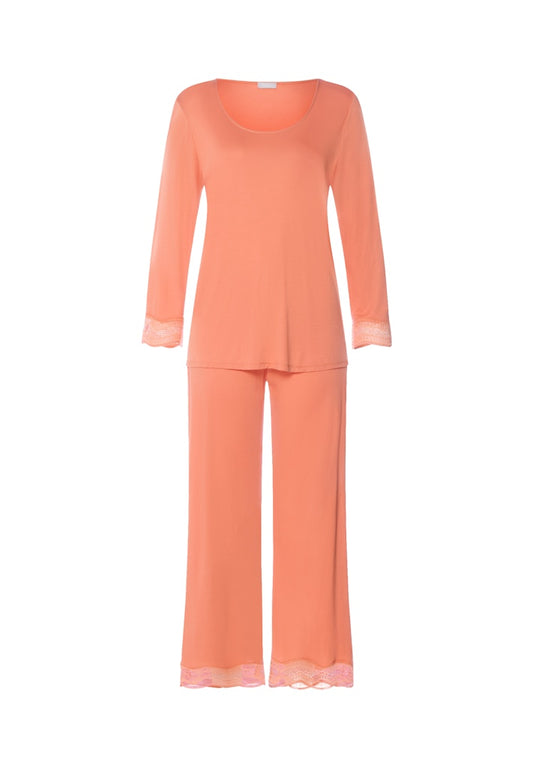 Cira - Long Sleeved Pyjama Crop Pants - HANRO