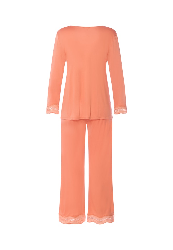 Cira - Long Sleeved Pyjama Crop Pants - HANRO