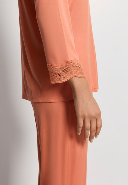 Cira - Long Sleeved Pyjama Crop Pants - HANRO