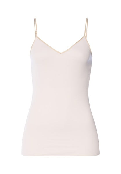 Cotton Seamless - V-Neck Spaghetti Top