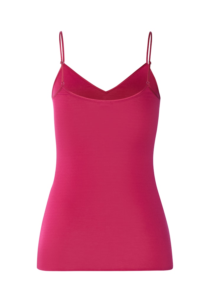Cotton Seamless - V-Neck Spaghetti Top - HANRO