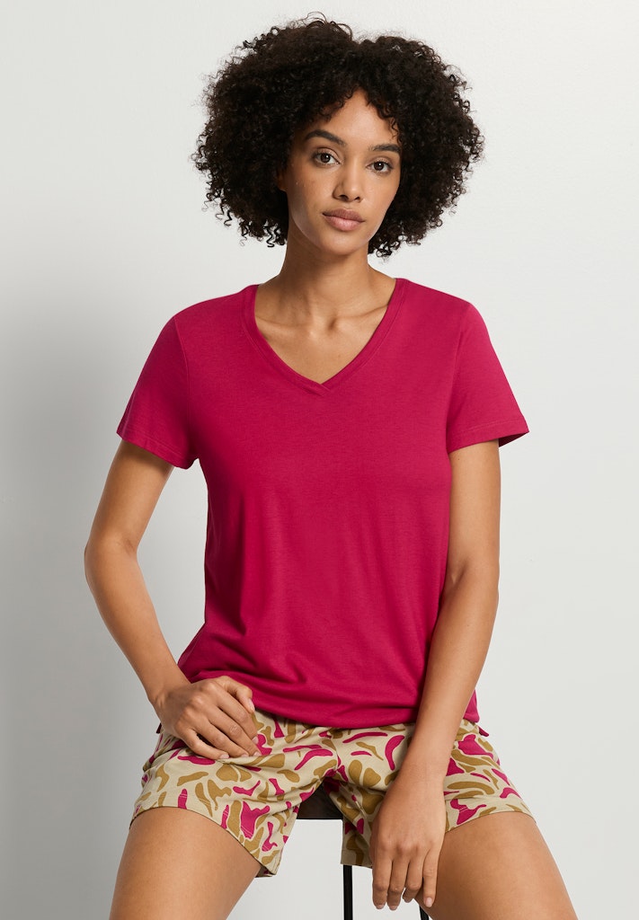 Sleep & Lounge - Short Sleeved Shirt - HANRO
