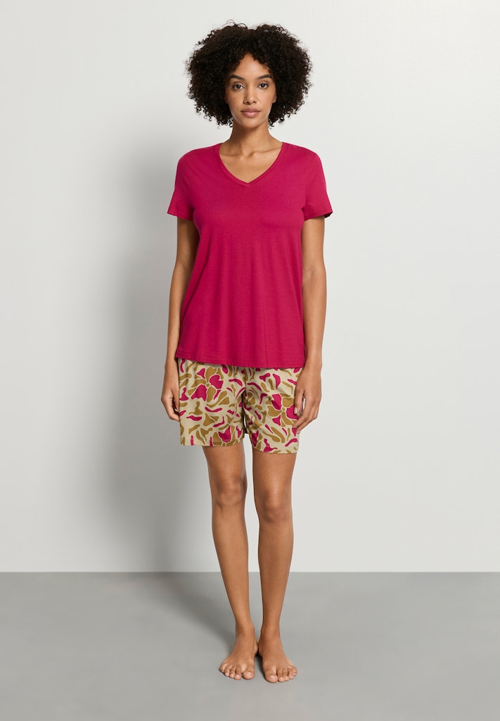 Sleep & Lounge - Short Sleeved Shirt - HANRO