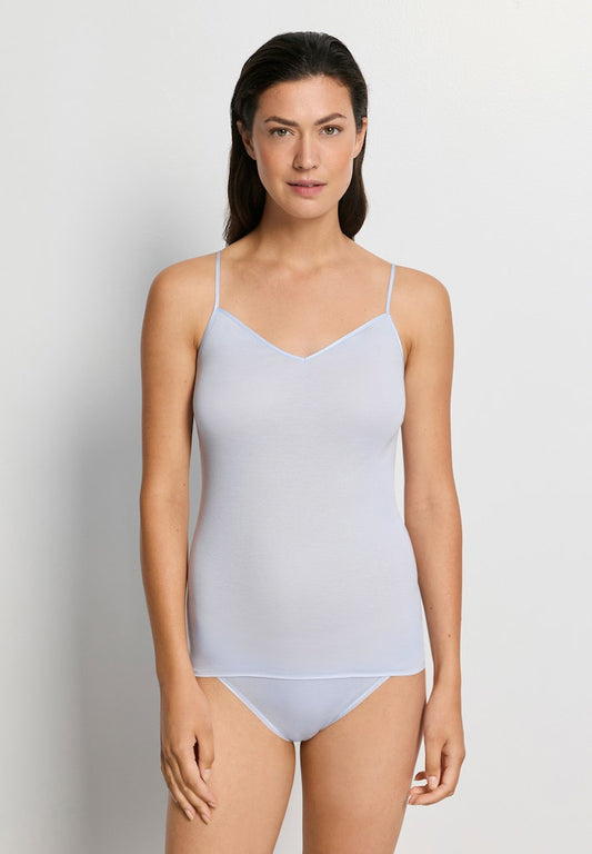 Cotton Seamless - V-Neck Spaghetti Top
