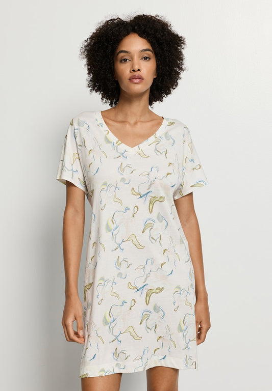 Sleep & Lounge - Short Sleeved Nightdress 90cm - HANRO