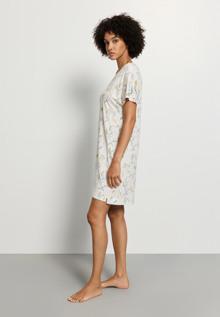 Sleep & Lounge - Short Sleeved Nightdress 90cm - HANRO