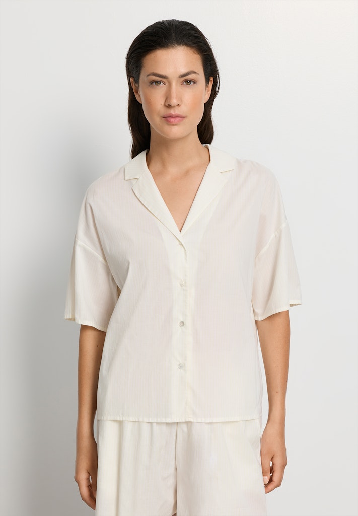 Sleep & Lounge - Short Sleeved Shirt - HANRO