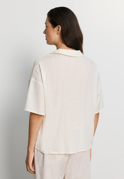 Sleep & Lounge - Short Sleeved Shirt - HANRO