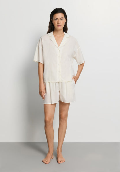 Sleep & Lounge - Short Sleeved Shirt - HANRO