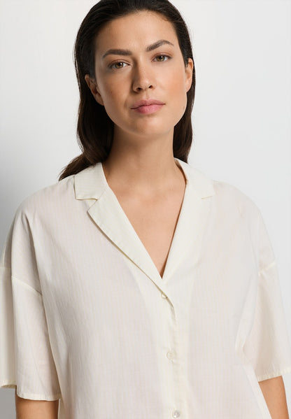 Sleep & Lounge - Short Sleeved Shirt - HANRO