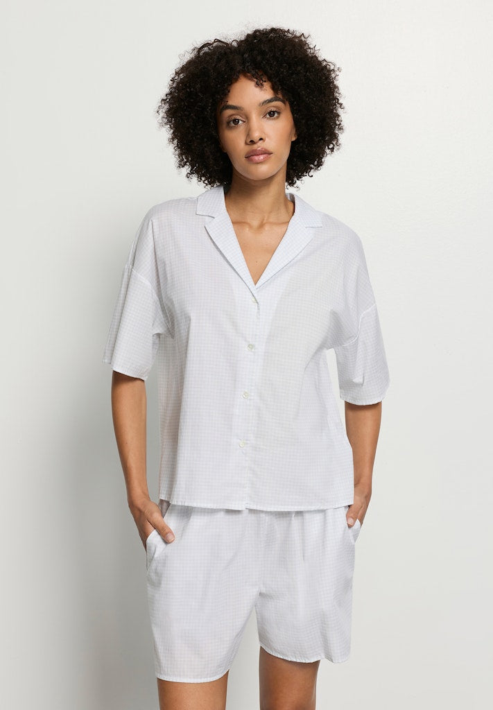 Sleep & Lounge - Short Sleeved Shirt - HANRO