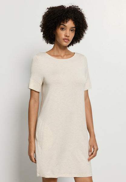 Natural Elegance -Short Sleeved Nightdress